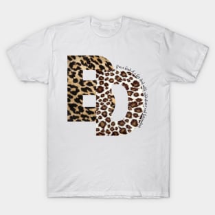 I'm kind of a big deal, wild, adventurer and fascinating, African print , Cheetah T-Shirt